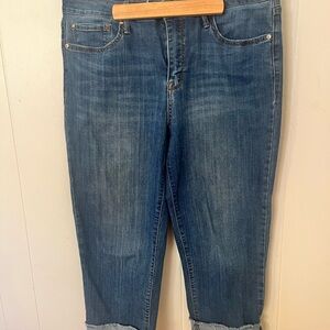 Seven 7 Jeans Cuffed Crop Jeans size 12